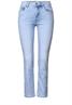 Straight Leg Jeans ultra bleach wash
