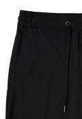 Straight Leg Jersey-Hose black