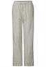 Straight Leg Leinenhose peridot green