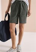 Straight Leg Shorts im Loose Fit clear khaki