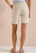 Straight Leg Shorts im Loose Fit grain beige
