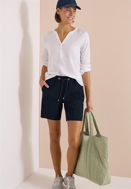 Straight Leg Shorts im Loose Fit universal blue