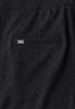 Straight Leg Strukturhose black
