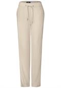 Straight Leg Strukturhose boulder beige
