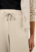Straight Leg Strukturhose boulder beige