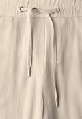 Straight Leg Strukturhose boulder beige