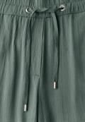 Straight Leg Strukturhose dark balmy khaki