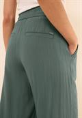 Straight Leg Strukturhose dark balmy khaki