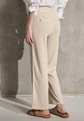 Straight Leg Strukturhose moonstone sand