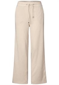 Straight Leg Strukturhose moonstone sand