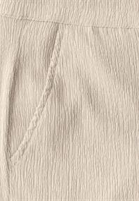 Straight Leg Strukturhose moonstone sand