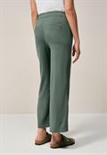 Straight Leg Viskose Hose dark balmy khaki