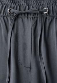 Straight Leg Viskose Hose volcanic grey