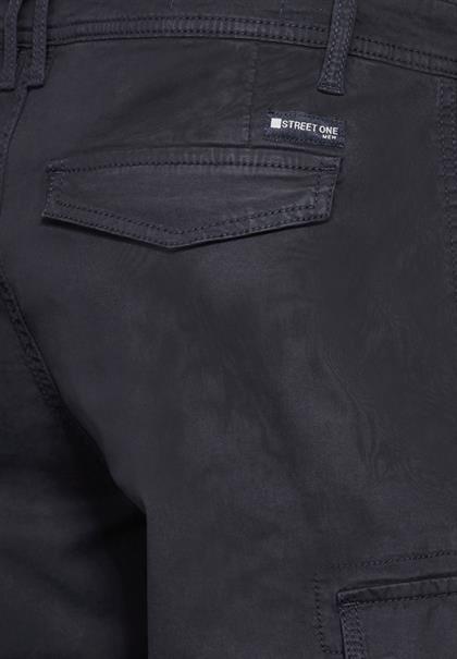 Strecht Twill Cargo Shorts deep blue