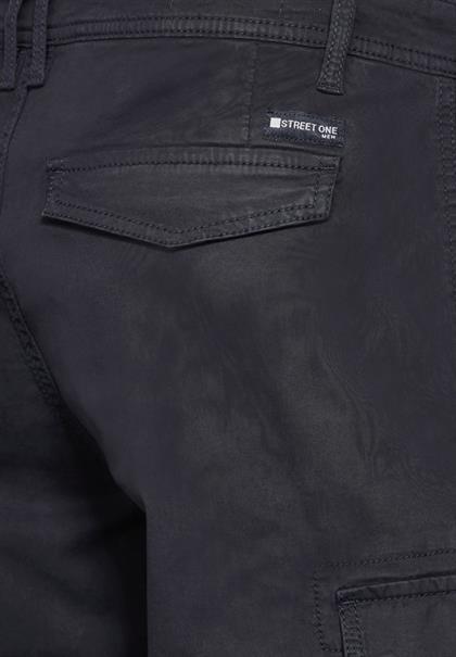 Strecht Twill Cargo Shorts deep blue