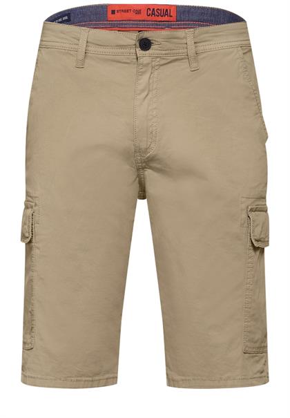 Strecht Twill Cargo Shorts pure sand