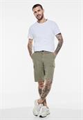 Strecht Twill Cargo Shorts sea stone grey