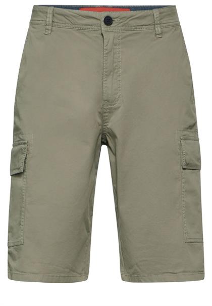 Strecht Twill Cargo Shorts sea stone grey