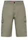 Strecht Twill Cargo Shorts sea stone grey
