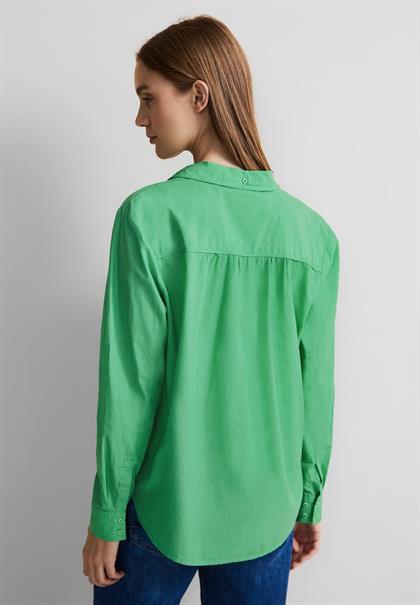 Streifen Hemdbluse fresh spring green