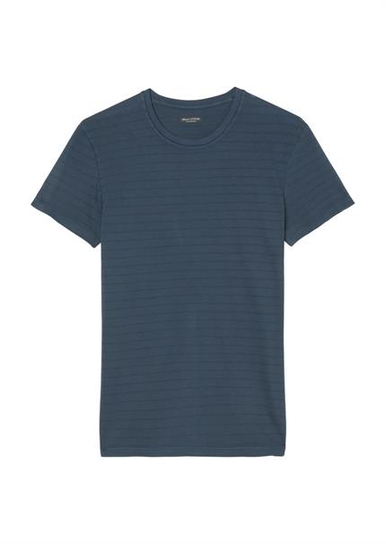 Streifen-T-Shirt aus Organic Cotton dark navy