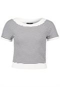 Streifenshirt creamdark blue