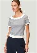Streifenshirt creamdark blue