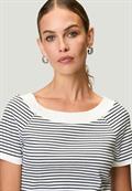 Streifenshirt creamdark blue