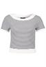 Streifenshirt creamdark blue