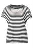 Streifenshirt mit Wording black