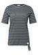 Streifenshirt mit Wording slate khaki