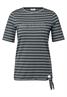 Streifenshirt mit Wording slate khaki