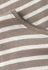 Streifenshirt mit Wording vintage stone