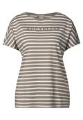Streifenshirt mit Wording vintage stone