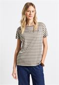 Streifenshirt mit Wording vintage stone