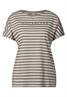 Streifenshirt mit Wording vintage stone