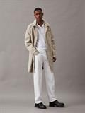 STRETCH PIQUE SLIM BUTTON POLO bright white