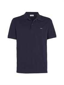 STRETCH PIQUE SLIM BUTTON POLO night sky