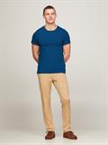 STRETCH SLIM FIT TEE anchor blue