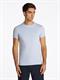 STRETCH SLIM FIT TEE breezy blue