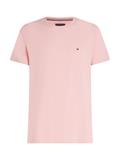 STRETCH SLIM FIT TEE pink shade
