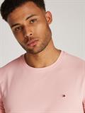 STRETCH SLIM FIT TEE pink shade