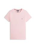 STRETCH SLIM FIT TEE pink shade