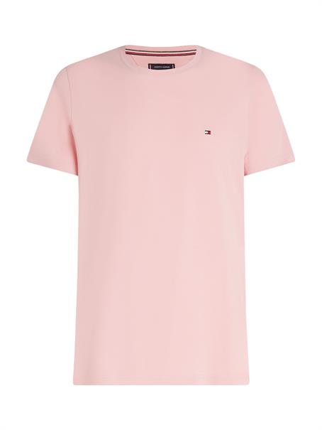 STRETCH SLIM FIT TEE pink shade
