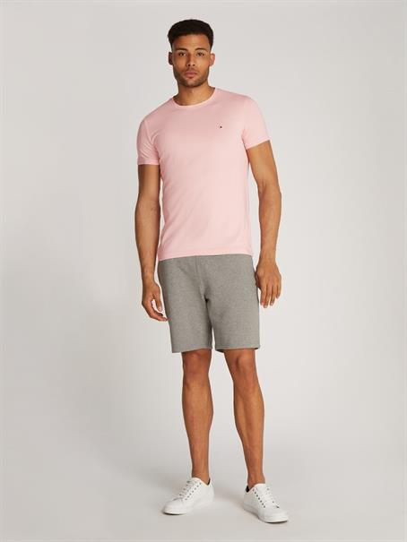 STRETCH SLIM FIT TEE pink shade