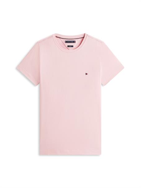 STRETCH SLIM FIT TEE pink shade