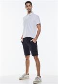 Stretch Twill Chino Shorts deep blue