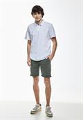 Stretch Twill Chino Shorts dusty urban green