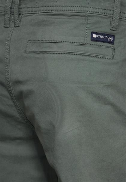 Stretch Twill Chino Shorts dusty urban green