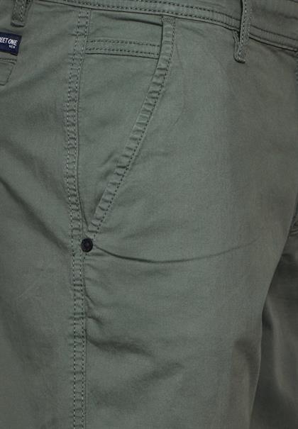 Stretch Twill Chino Shorts dusty urban green